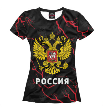 Футболка для девочек Россия / Russia