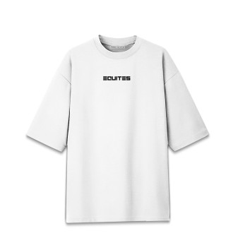 Хлопковая футболка оверсайз Equites Main Design