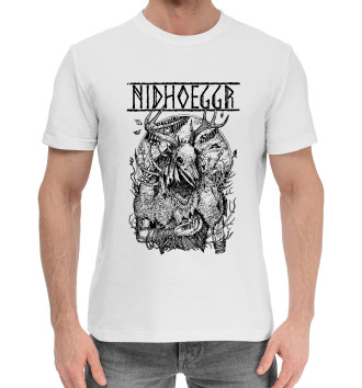 Хлопковая футболка Nidhoggr