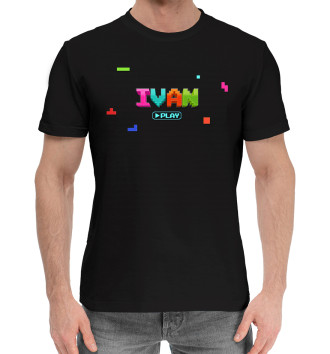 Мужская Хлопковая футболка Ivan