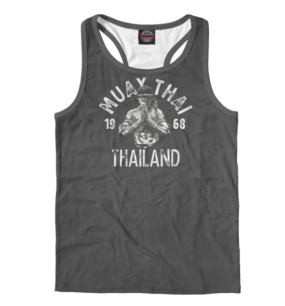 Мужская Борцовка Muay Thai Thailand Vintage