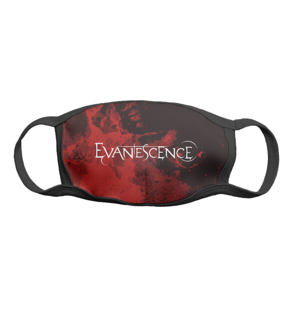 Маска Evanescence бордовая текстура для мальчиков 