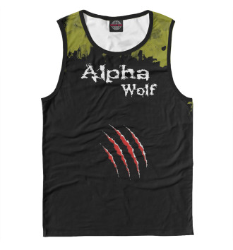 Майка для мальчиков Alpha Wolf