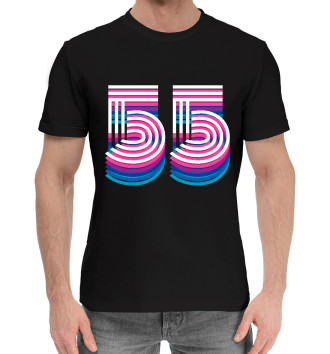 Мужская Хлопковая футболка 55