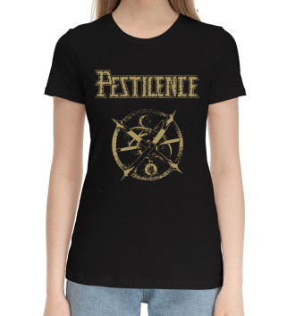 Хлопковая футболка Pestilence
