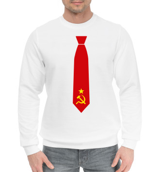 Хлопковый свитшот Советский галстук