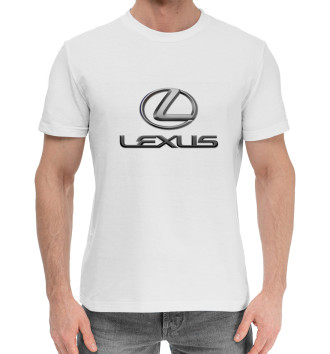 Хлопковая футболка Lexus
