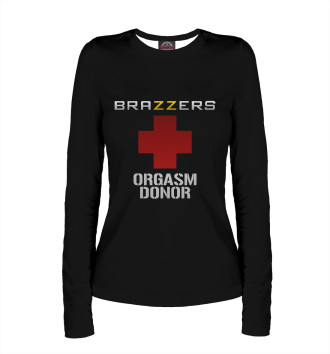 Лонгслив Brazzers orgasm donor