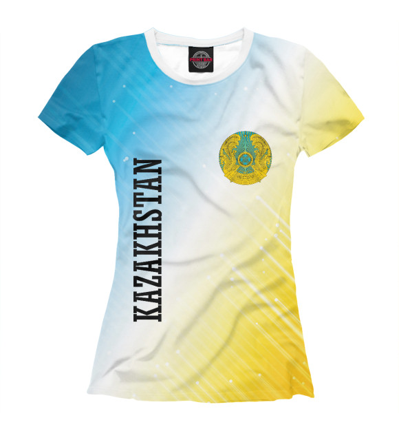 Футболка Kazakhstan / Казахстан для девочек 
