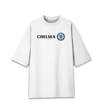 Женская Хлопковая футболка оверсайз Chelsea