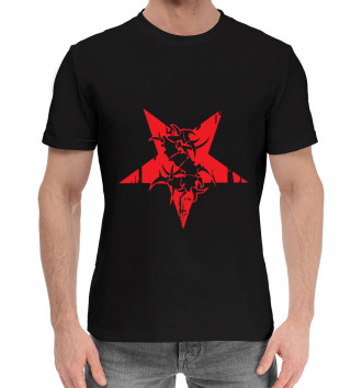 Хлопковая футболка Sepultura: star