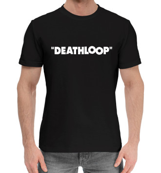 Хлопковая футболка Deathloop