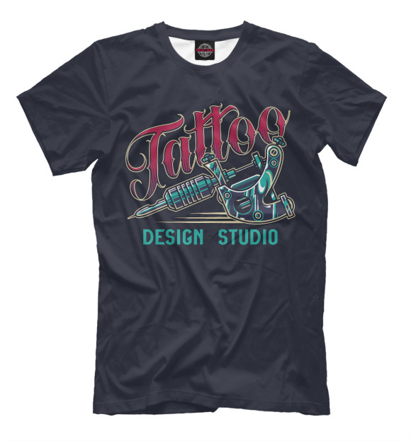 Футболка Tattoo design studio для мальчиков 