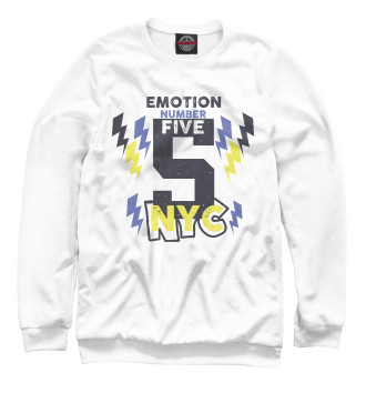 Свитшот для мальчиков Emotion number five NYC 5
