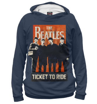 Женское Худи The Beatles ticket to ride