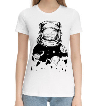 Хлопковая футболка Космос
