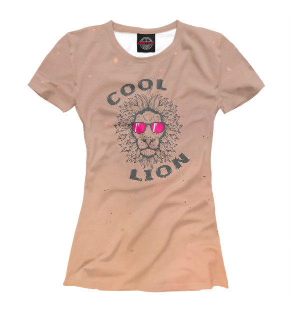 Футболка Cool Lion для девочек 