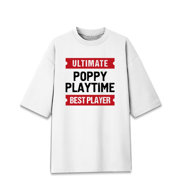 Женская Хлопковая футболка оверсайз Poppy Playtime Ultimate
