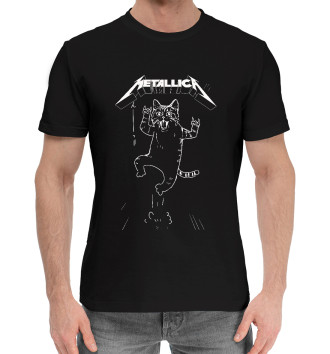Мужская Хлопковая футболка Metallica