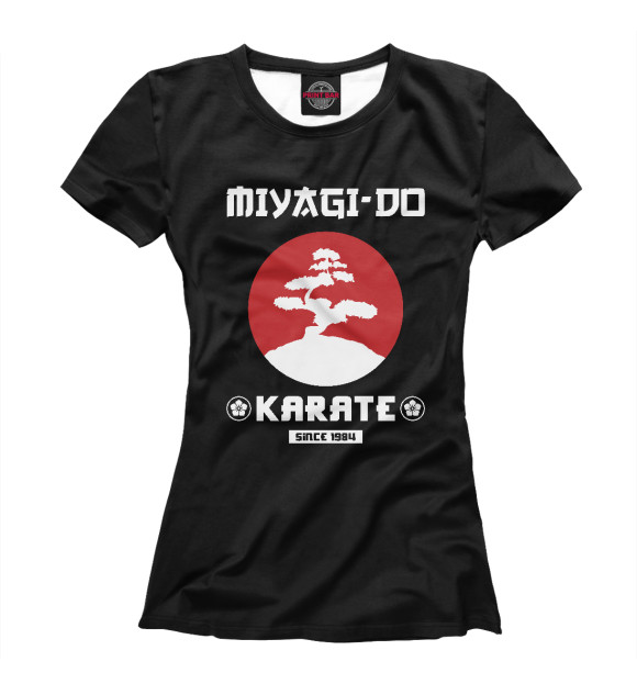 Женская Футболка Miyagi-Do Karate