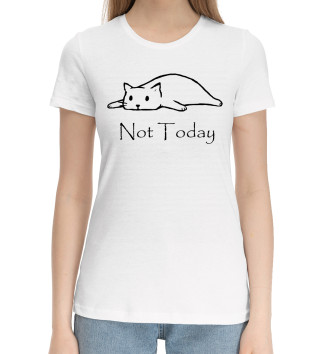 Хлопковая футболка Not Today