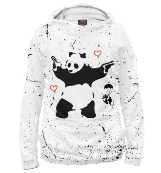 Худи для девочек Banksy Бэнкси панда