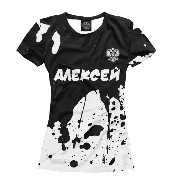 Футболка Алексей / Россия для девочек 