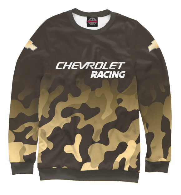 Свитшот Chevrolet | Racing для девочек 