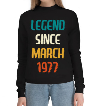 Хлопковый свитшот Legend Since March 1977
