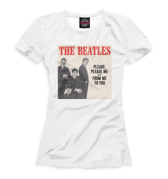 Футболка The Beatles - Please Please Me для девочек 