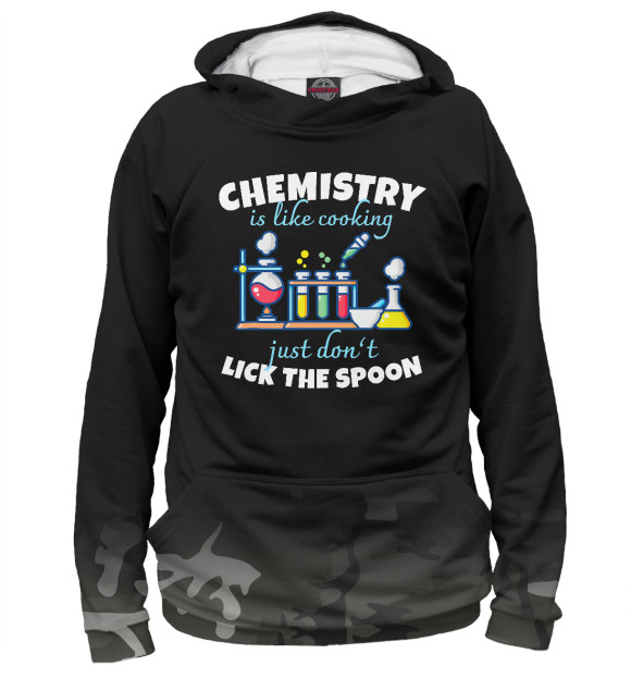 Худи Chemistry Is Like Cooking для девочек 