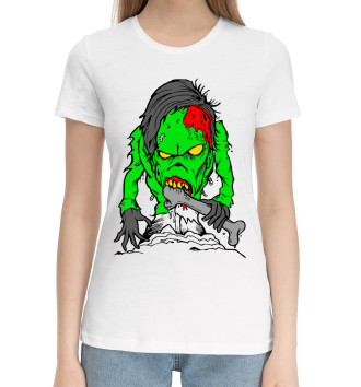 Хлопковая футболка Ходячие мертвецы Зомби