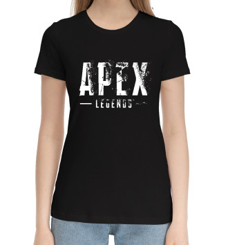 Женская Хлопковая футболка Apex Legends