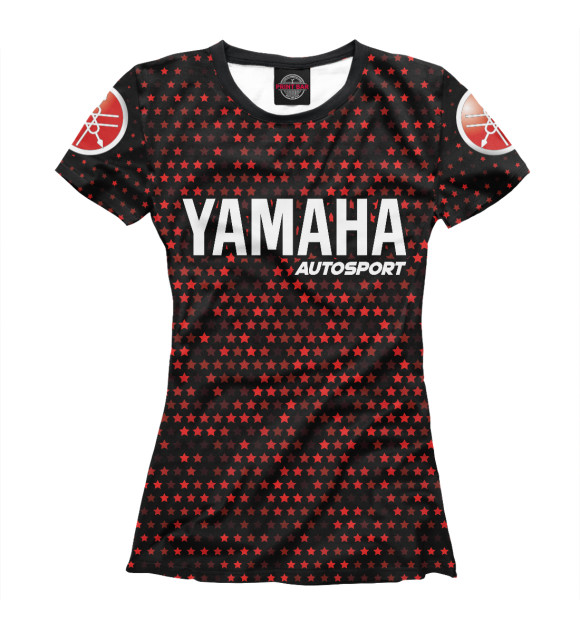 Футболка Yamaha | Autosport | Звезды для девочек 