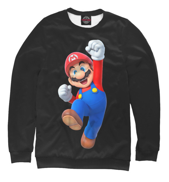 Свитшот Mario для мальчиков 