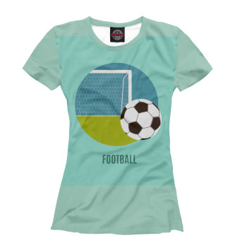 Футболка для девочек Футбол