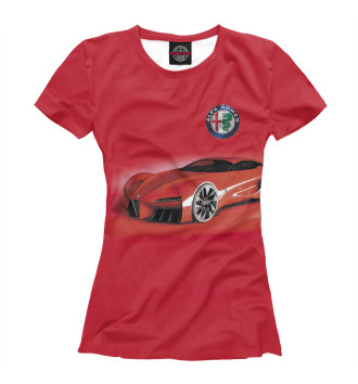 Футболка для девочек Alfa Romeo