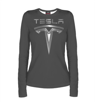 Лонгслив Tesla Metallic