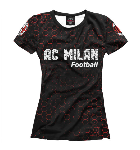 Футболка Милан | AC Milan Football для девочек 
