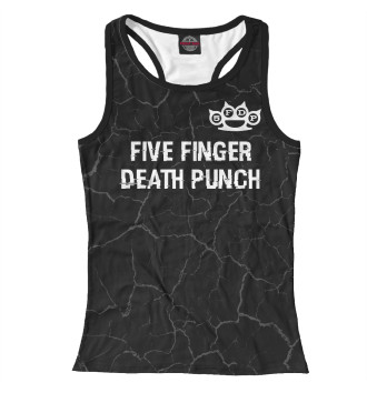 Женская Борцовка Five Finger Death Punch Glitch Black