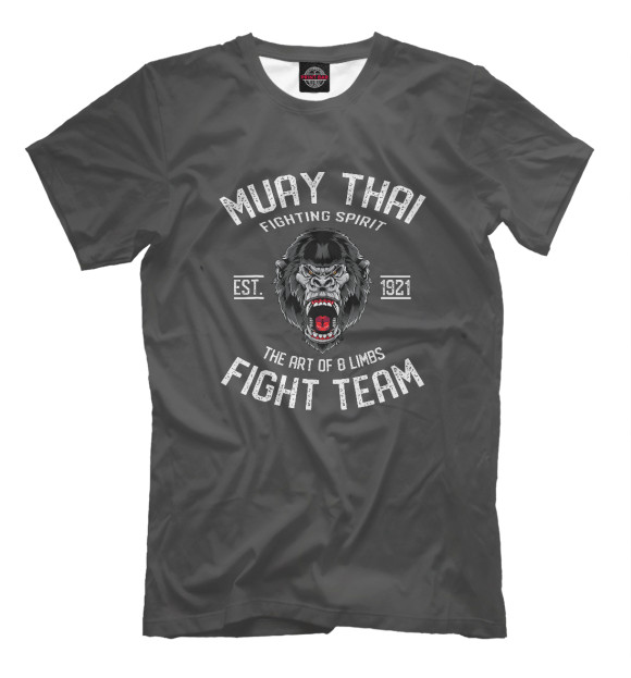 Футболка Muay Thai Fight Gorilla для мальчиков 
