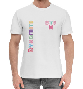 Хлопковая футболка Dynamite, BTS, БТС, Динамит