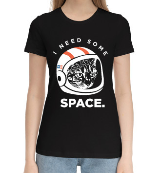 Женская Хлопковая футболка Need Some Space