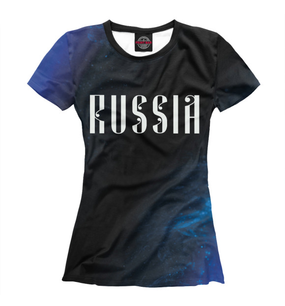 Футболка Russia / Россия для девочек 
