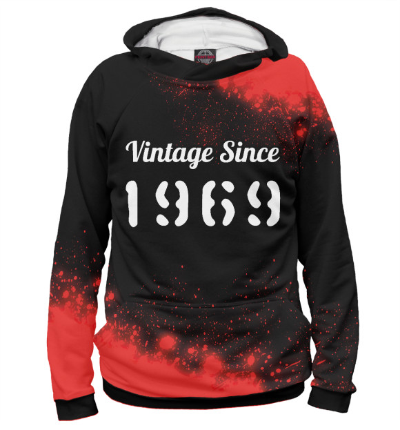 Худи Vintage Since 1969 для девочек 