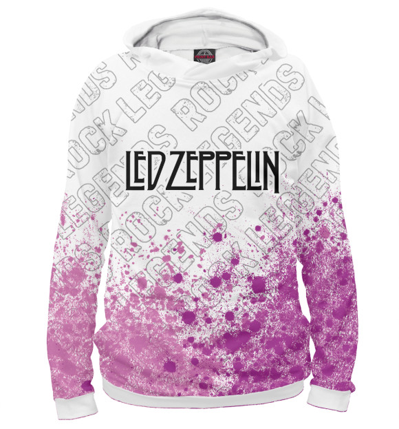 Худи Led Zeppelin Rock Legends (purple) для мальчиков 
