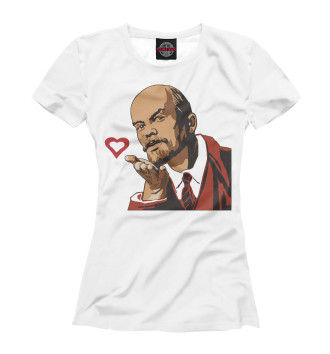 Футболка Влюбленный Ленин
