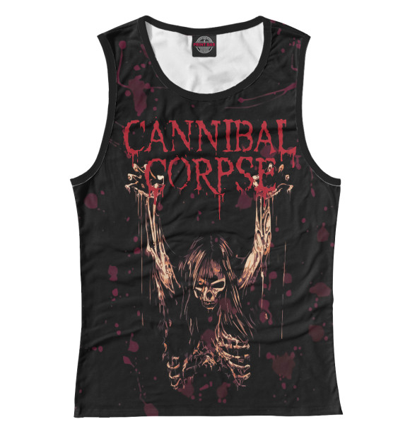 Майка Cannibal Corpse для девочек 