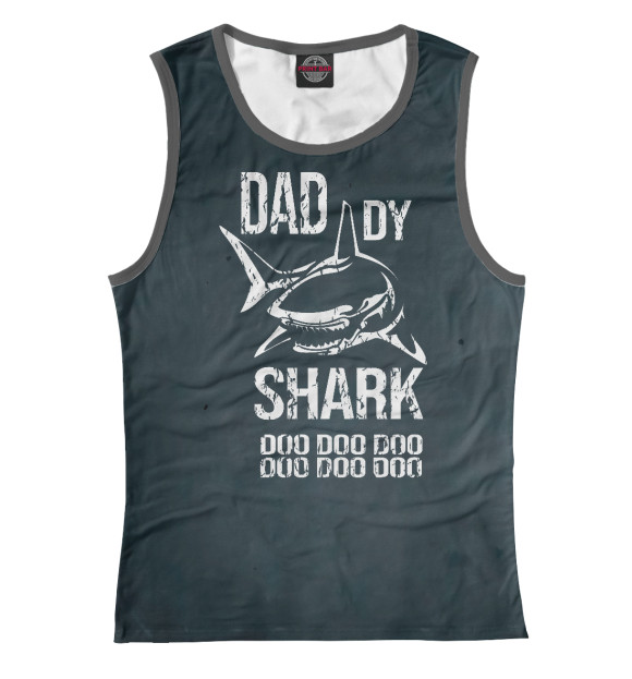 Майка Daddy Big Shark DOO для девочек 
