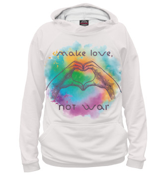 Худи Make love, not war